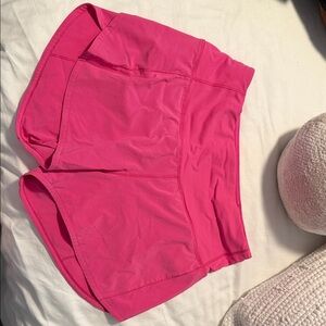Lululemon Athletica Bright Pink Athletic Shorts